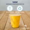 [1000 COUNT]HAKOWARE by Harvest Pack 12 oz Ultra Clear Disposable Plastic Cold Cups for Wedding & Party, PET Cocktail Cup, Disposable Clear Cups for Iced Coffee & Cold Beverage view 4