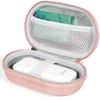 Alltravel Portable Protective Case, all in 1 solution, easy to use, good looking-Rose Gold view 2