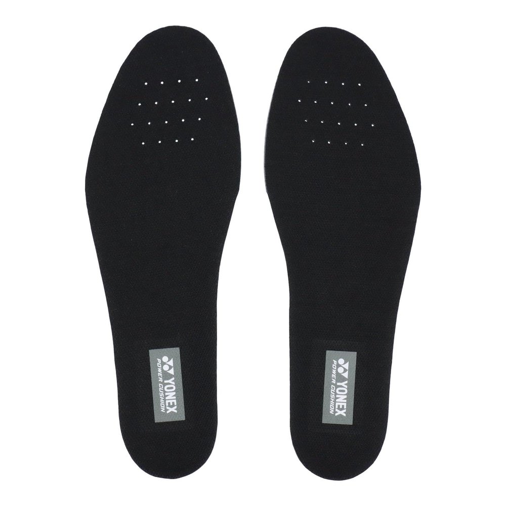 Yonex ACW200 Insole, Power Cushion Insole, Black (007) Large