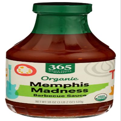 365 by Whole Foods Market, Organic Memphis Madness Barbecue Sauce, 18 Oz