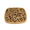 BambooMN Ginseng Roots with Tea Tray 3 Year Old American Grown Cultivated for Soups and Teas - Medium Root - 50-80 pcs - 8 oz view 1