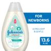Johnson's CottonTouch Newborn Baby Body Wash & Shampoo, Gentle & Tear-Free, Made with Real Cotton, Gently Washes Away Dirt & Germs, Sulfate- & Paraben-Free for Sensitive Skin, 13.6 fl. oz view 2