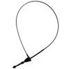 1000 Pcs Plastic Snap Lock Tag Rope Fasteners - Plastic Needle Pins Security Loop for Accessory Price Tag and Clothing Jewelry (Black, Length 9 Inch) view 2
