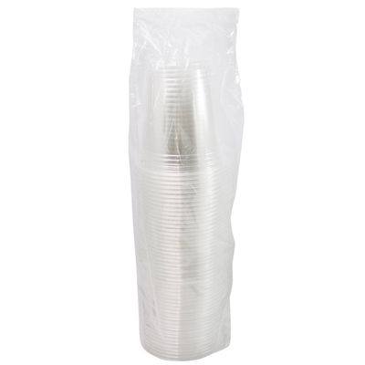 ArtNap TS-69 Pet Cup, 12.5 fl oz (370 ml), Pack of 50, 96 Recycled Clear Cups