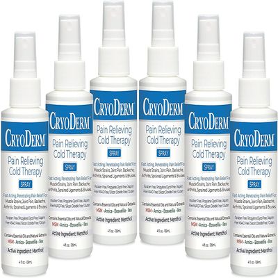 CryoDerm 4 oz Spray Cold Therapy (6 Pack)