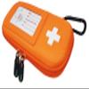 Mymedibag Double Epipen Carry Case - Hardcase Insulated Medication Bag - Bright Orange Epipen Holder, Highly Visible and Noticeable Medical Case for Emergencies view 1