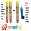 Mymedibag Double Epipen Carry Case - Hardcase Insulated Medication Bag - Bright Orange Epipen Holder, Highly Visible and Noticeable Medical Case for Emergencies view 3