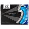 5 GUM Peppermint Cobalt Summer Travel Sugar Free Chewing Gum Refreshing Invigorating Minty Flavor Five Gum, 35 Stick Pack view 2