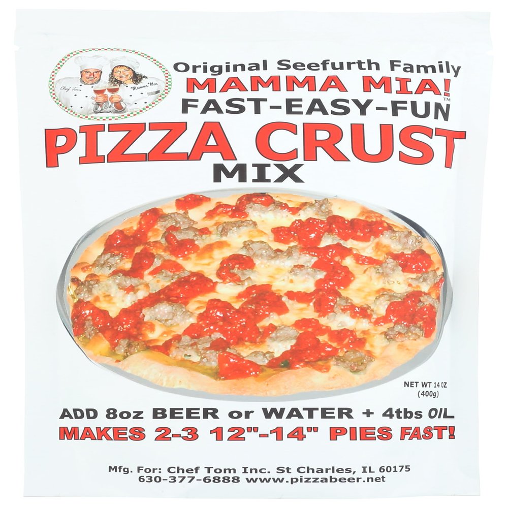 MAMMA MIA Pizza Beer Crust Mix, 14 OZ