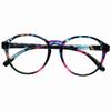 HUIHUIKK +2.00 Oversize Bifocal Reading Glasses D Shape Bifocals Mens Womens Readers Floral Frames view 3