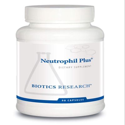Biotics Research Neutrophil Plus, Immune Support, Maitake Mushroom, Barberry, Antioxidant Activity, Optimal Immune Function, Upper Respiratory Health, 90 Capsules