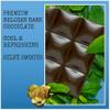 Chocolove Peppermint Dark Chocolate Bars | 55% Cocoa | Crafted in Semi-sweet Premium Chocolate | Non GMO, Rainforest Alliance Certified, 3.2oz Bar (12 Pack) view 3