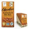 Chocolove Almonds & Sea Salt Dark Chocolate Bars | 55% Cocoa | Crunchy Almonds with a Salty Twist | Premium Dark Chocolate | Non-GMO & Gluten-Free, 3.2 oz Bar (12 Pack) view 1