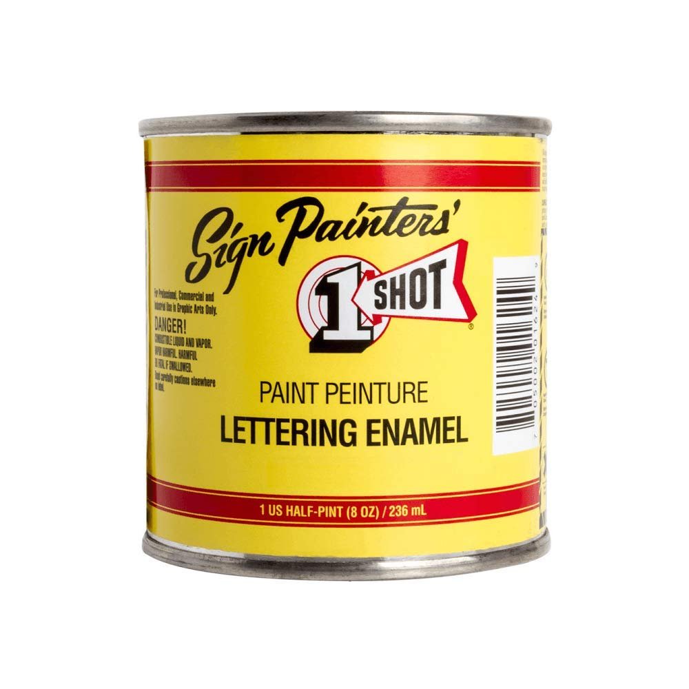 Proper Purple Pinstriping Lettering Enamel Paint, 1/2 Pint