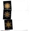 The Best Card Company - 10 Blank Note Cards Assortment (4 x 5.12 Inch) - Zen Patterns and Symbols, Bulk Boxed Set - Magnificent Mandalas AM6326OCB-B1x10 view 3