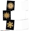 The Best Card Company - 10 Blank Note Cards Assortment (4 x 5.12 Inch) - Zen Patterns and Symbols, Bulk Boxed Set - Magnificent Mandalas AM6326OCB-B1x10 view 4
