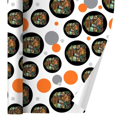 GRAPHICS & MORE Tiki Bar Island Beach Drinking Tropical Gift Wrap Wrapping Paper Roll