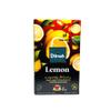 Dilmah Lemon Flavored Black Tea - Pure Ceylon Black Tea with Flavor of Real Lemon - 20 Tea Bags view 1