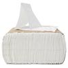 Boardwalk 8316 Low-Fold Dispenser Napkins, 1-Ply, 7 x 12, White (20 Packs of 400) view 2