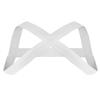 ACSUSS Men's Criss-Cross Elastic Nylon Double Shoulder Chest Muscle Support Brace White One Size view 2