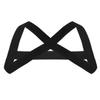 ACSUSS Men's Criss-Cross Elastic Nylon Double Shoulder Chest Muscle Support Brace Black One Size view 1
