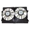 Brock Replacement Dual Cooling Fan Assembly Compatible with 2004 2005 2006 Pacifica 3.5L 5012431AA 5102429AA view 2