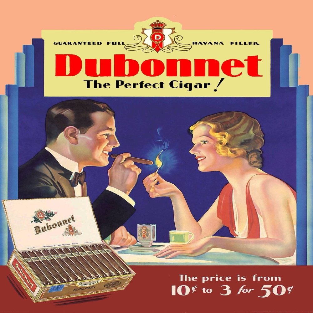 Magnet Cuba Cuban Havana Habana Dubonnet Cigar Cigars Travel Advertisement Magnet