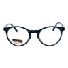 Multi Focus Progressive Reading Glasses 3 Powers in 1 Reader Round Blue +2.75 view 2