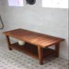 AquaTeak The Original 36" Spa Teak Shower Bench - Shower Stool with Storage Shelf & Premium Teak Oil - Durable Water Resistant Shower Chair - Shaving Foot Rest - Indoor & Outdoor Use view 4