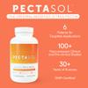 EcoNugenics PectaSol Modified Citrus Pectin  120 Tangerine Chewable Tablets  Total-Body Health Supplement to Support Heart, Immune System, Inflammation Response + Maintain Healthy Galectin-3 Levels view 2
