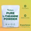 Purisure L-Theanine Powder, 100 g, Pure L Theanine Powder That Promotes Relaxation and Focus, Supplement for Cognitive Function, No Fillers, Non-GMO, 1000 Servings view 2