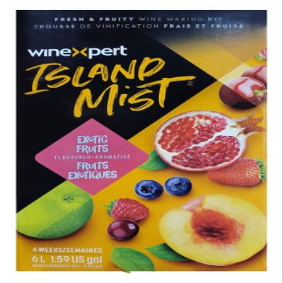 Island Mist Exotic Fruits White Zinfandel 7.5 Liter Wine Making Kit