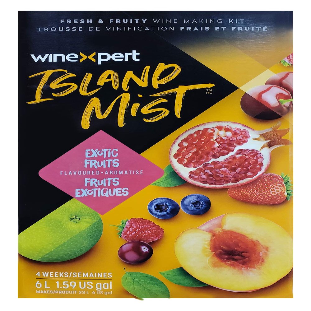Island Mist Exotic Fruits White Zinfandel 7.5 Liter Wine Making Kit