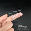 10 pcs Hearing Amplifier Dome Open Fit Ear Tip Earplug Earbuds for RIC Hearing Aids (M 9mm) view 2
