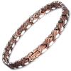 RainSo Womens Copper Magnetic Anklets Petal Design 3500 Gauss Adjustable with Gift Box view 1