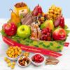 A Gift Inside Congratulations Orchard Delight Fruit and Gourmet Basket view 2