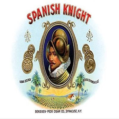 A Cuban cigar box label made by the importer Bendixen-Peck Cigra company of Syracuse NY Cigar label art was mass produced between 1880 and 1920 using the lithographic process The reason for this new