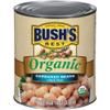 Bushs Best Organic Garbanzo Beans, 110 Ounce -- 6 per case. view 1