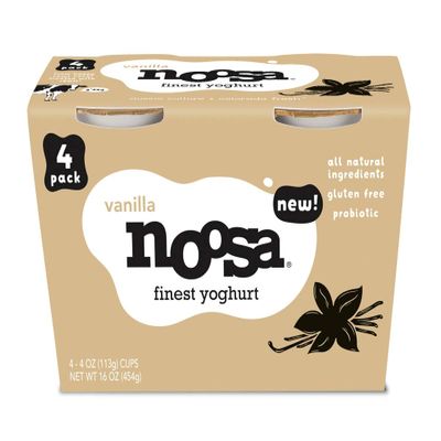 4 Ounce Vanilla Yoghurt, 4 count per pack - 6 per case.