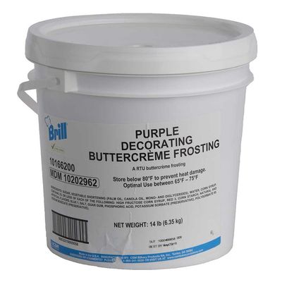 Brill Purple Decorating Icing, 14 Pound -- 1 each.