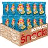 Lay's Salt & Vinegar Flavored Potato Chips, 1 oz Bags, (40 Count) (Packaging May Vary) view 1