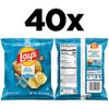 Lay's Salt & Vinegar Flavored Potato Chips, 1 oz Bags, (40 Count) (Packaging May Vary) view 2