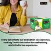 Tea4U Soursop Green Tea - Smooth Blend of Soursop Flavor - Hand Picked Leaves - Keeps You Hydrated with Refreshing Aroma - 25 Teabags view 3