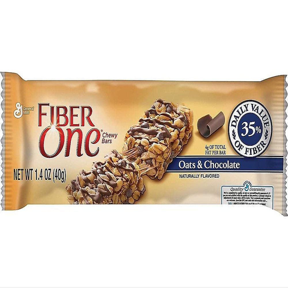 Fiber One Chewy Bars, Oats & Chocolate, 1.4 Oz.