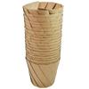 Artnap AMOK004 Disposable Tableware, Brown, 3.9 x 2.8 x 3.5 inches (10 x 7 x 9 cm), Origami Cup, Pack of 20 view 1