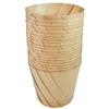 Artnap AMOK003 Disposable Tableware, Brown, 4.9 x 3.3 x 3.9 inches (12.5 x 8.5 x 10 cm), Origami Cup, Pack of 20 view 1