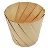 Artnap AMOK003 Disposable Tableware, Brown, 4.9 x 3.3 x 3.9 inches (12.5 x 8.5 x 10 cm), Origami Cup, Pack of 20 view 2