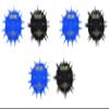 Baseline 2-Point Discrim-A-Gon 2 Disc Set for Sensory Evaluation, Physical Therapy, Rehabilitation, Recovery Professional Evaluation with Plastic Tips 3-Pack (6 Wheels) view 1
