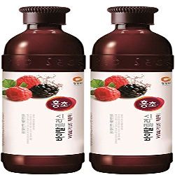 DAESANG Chung Jung One Hong Cho Vital Plus Korean Black Raspberry 900ml x 2 Pack