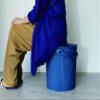 Chemical Basket, Navy, 21 X X omuniuttexi Neutral (bakketto with Lids) Mini view 4